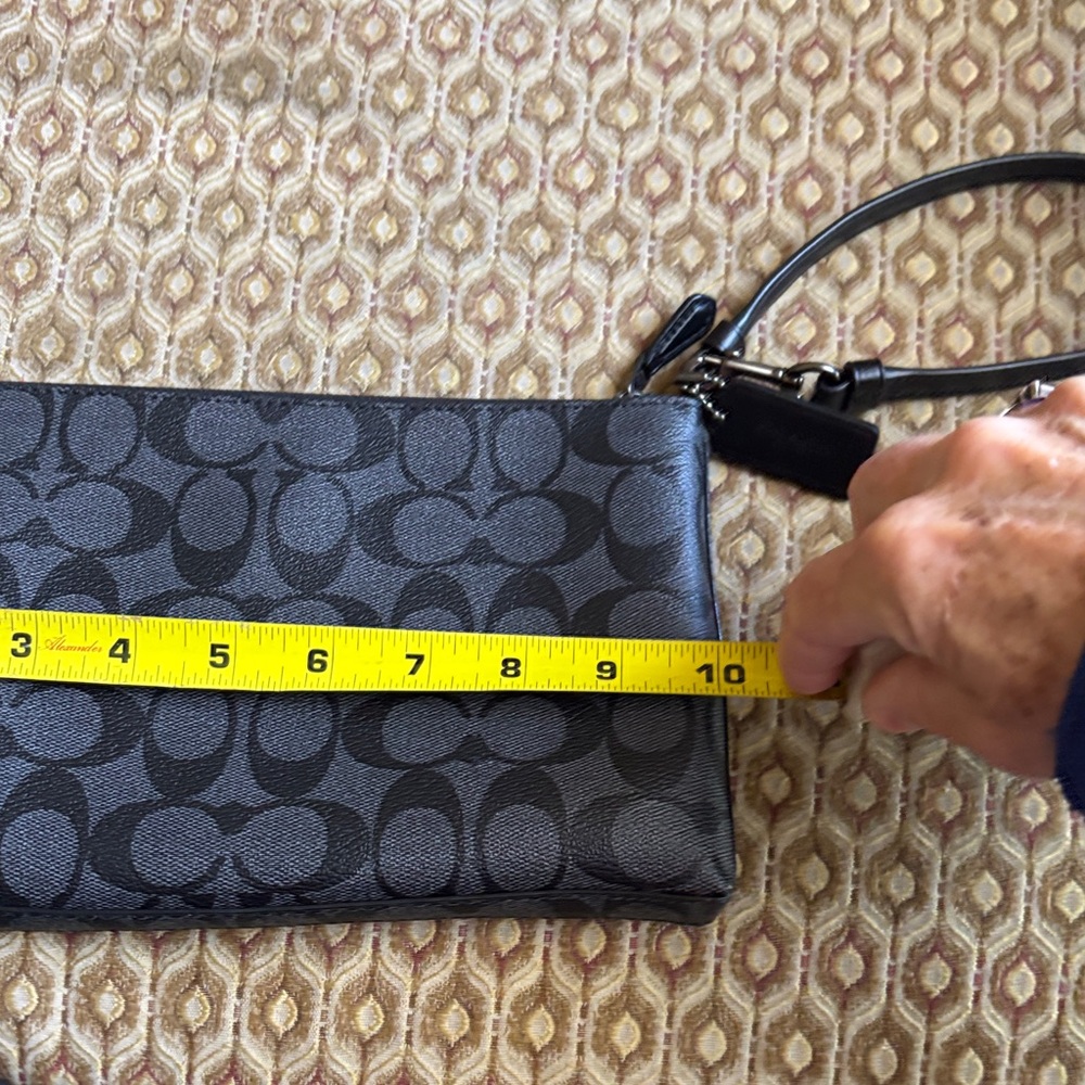 Coach Black and Pink Wristlet with Cherry Design - Picture 5 of 8